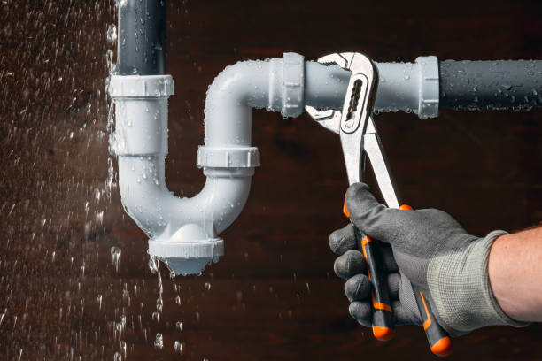 Professional Emergency Plumber technician working in Goodells, MI